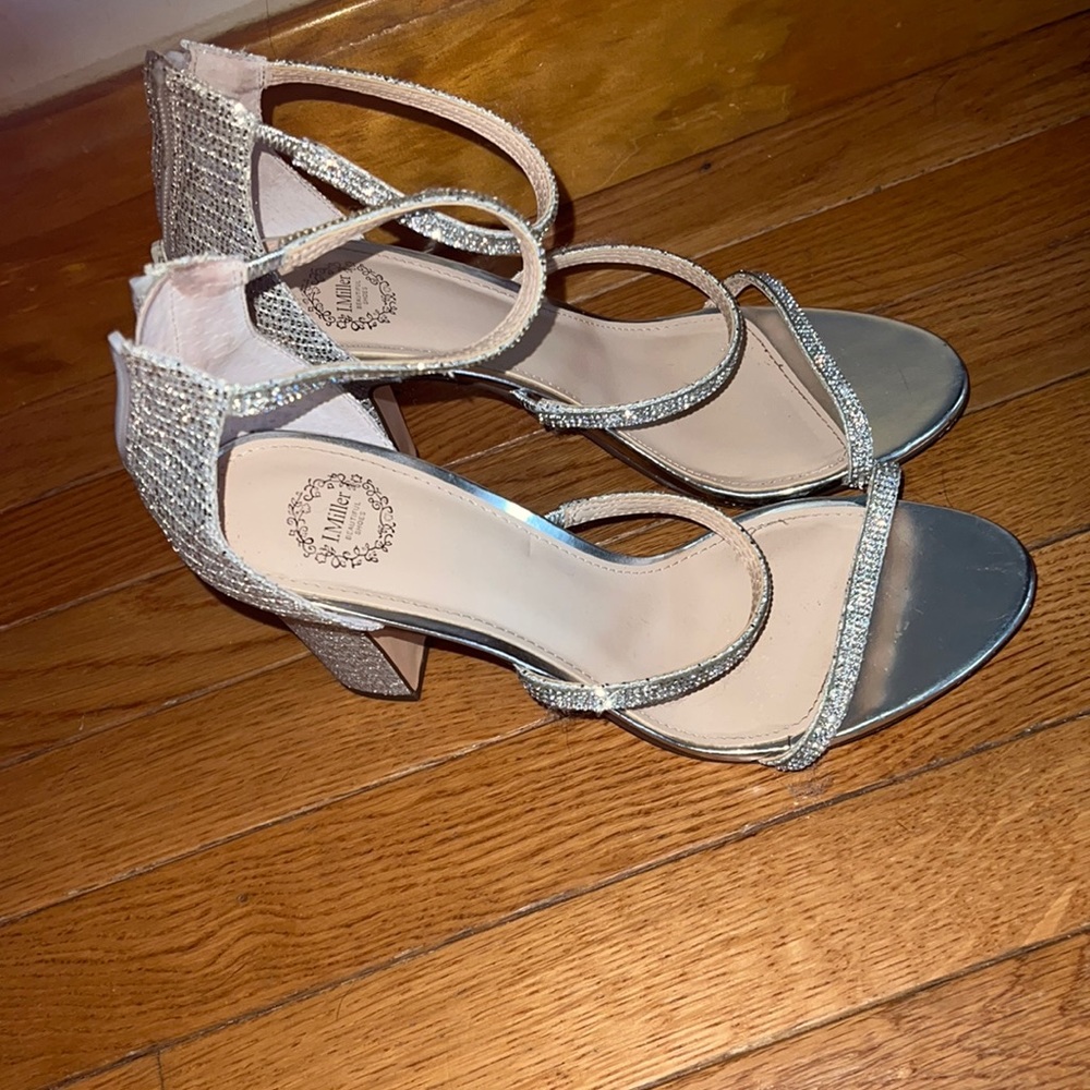 Silver heels